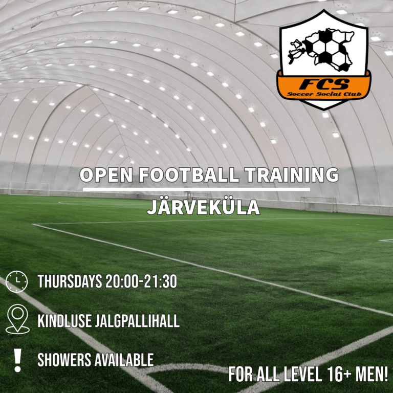 järveküla kindluse hall trainings trenn jalgpall