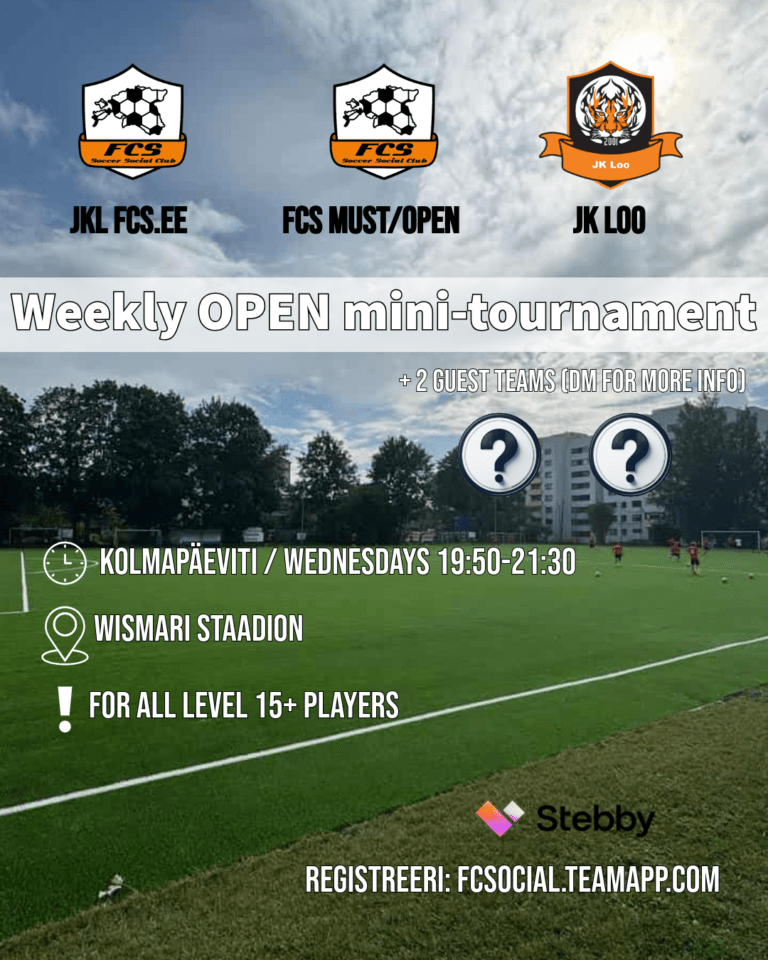 jalgpallitrenn tallinnas